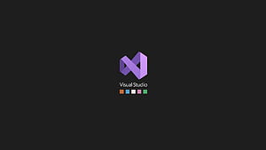 Visual Studio, visual-studio, programming, computer, logo wallpaper