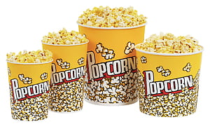 Buckets, Popcorn wallpaper