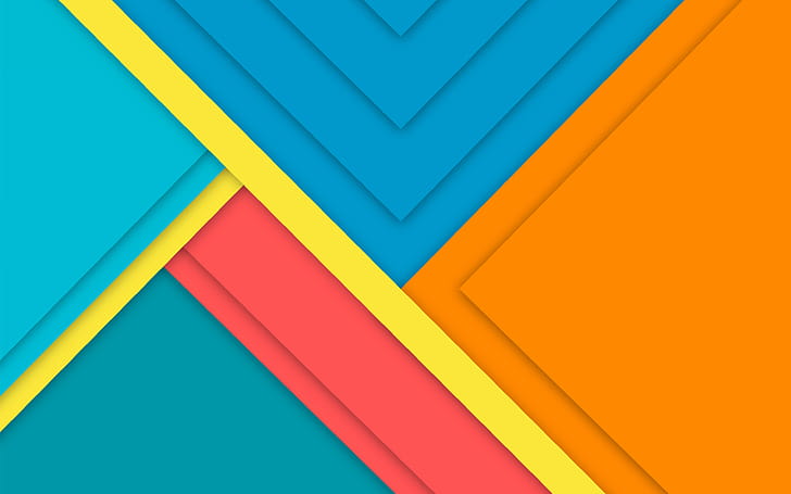 Stock Original Android 2016, material, design, abstract, android, computer wallpaper