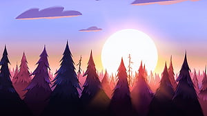 Gravity Falls, Computer wallpaper