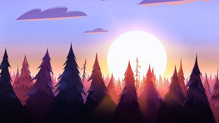 Gravity Falls, Computer wallpaper