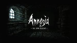 Amnesia, typography wallpaper