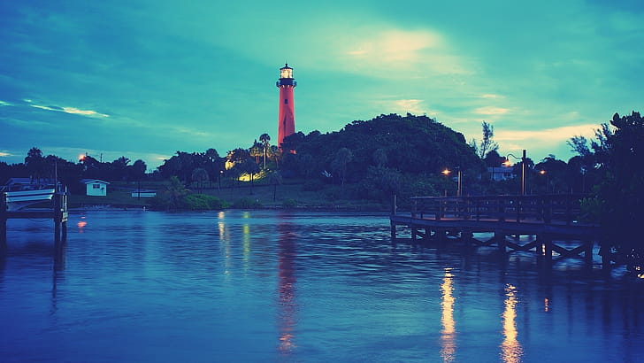 Jupiter, Lighthouses wallpaper