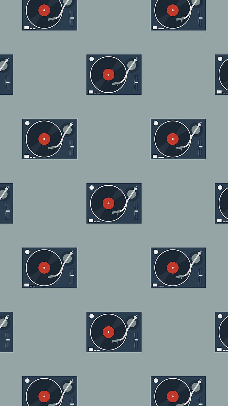 Phonograph, Disco phone wallpaper