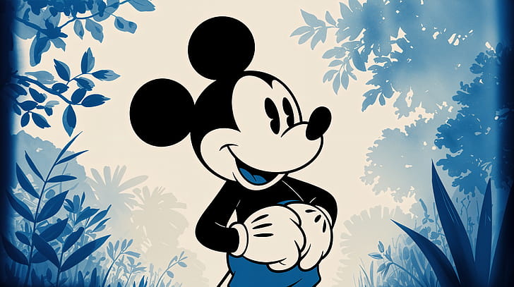 Mickey Mouse   — Charming Forest wallpaper