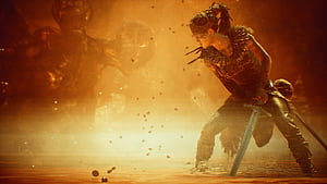 Hellblade,  , Artistic visuals, Gaming graphics wallpaper