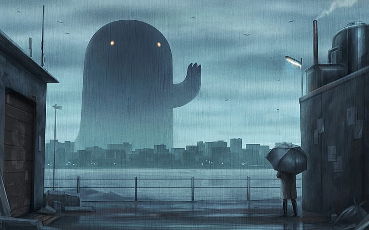 Android Big, android, artist wallpaper