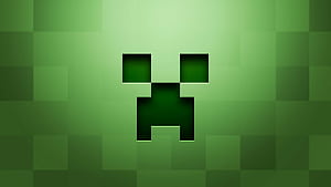 Creeper, Minecraft wallpaper