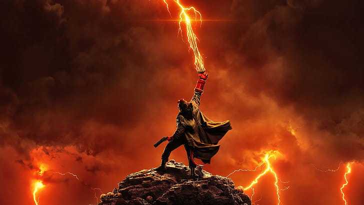 Hellboy 2019, Hellboy wallpaper