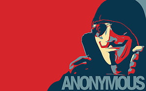 Anonymous, Technology wallpaper