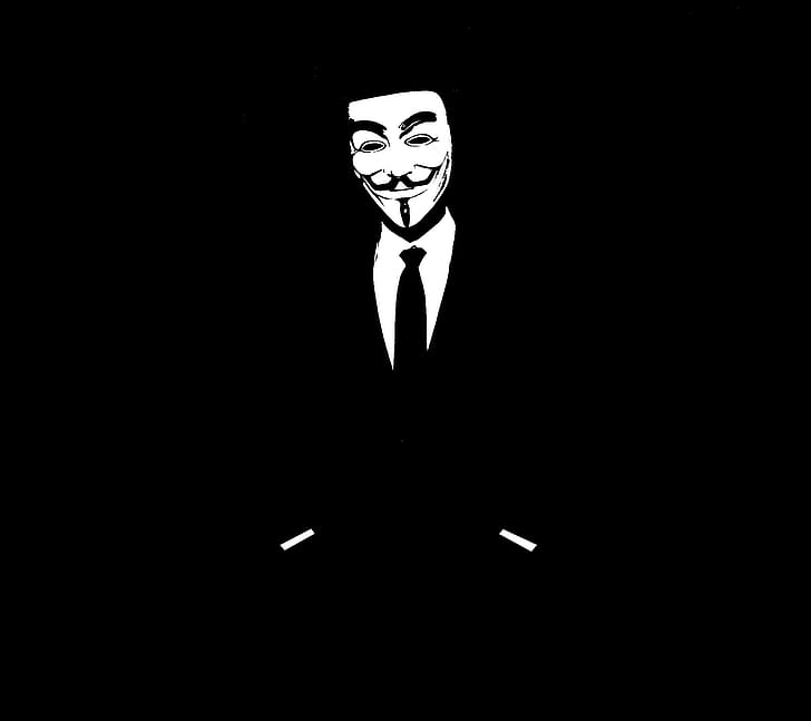 Anonymous, Dark wallpaper