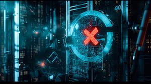 Holographic Tech Error -  Technology, error, technology, hologram wallpaper