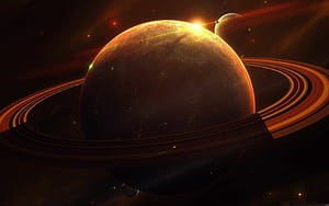 Saturn Mac , wallpaper