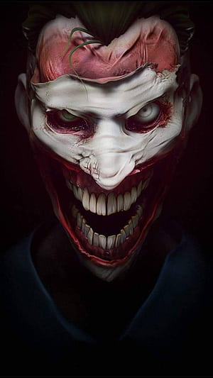 dark, Comic, Joker phone wallpaper