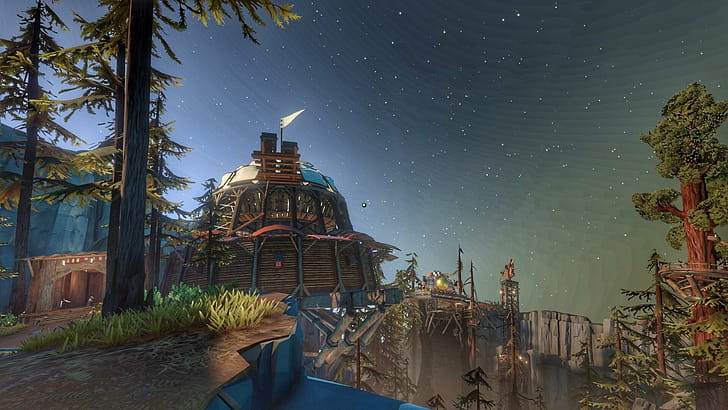 Observatory, Outer Wilds wallpaper