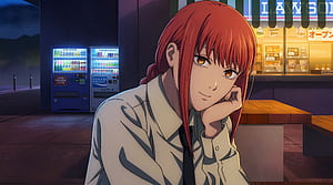 Chainsaw Man - Makima Cute  Wallapaper, Chainsaw Man, Makima (Chainsaw Man), Anime, Girl, Cute, Anime Girl, Cute Anime wallpaper