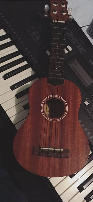 Ukulele, iPhone , phone wallpaper