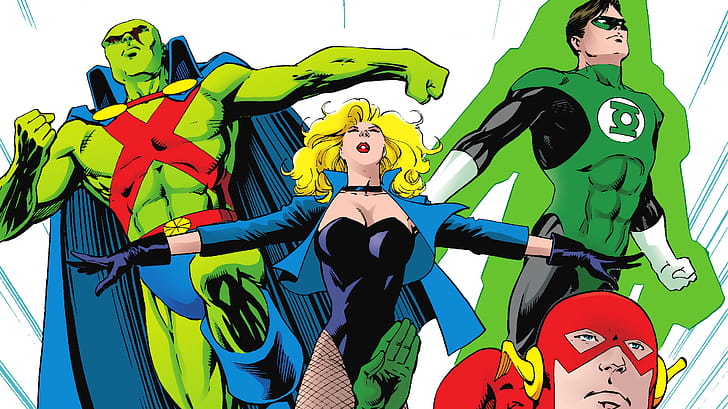 JLA: Year One, Comic wallpaper