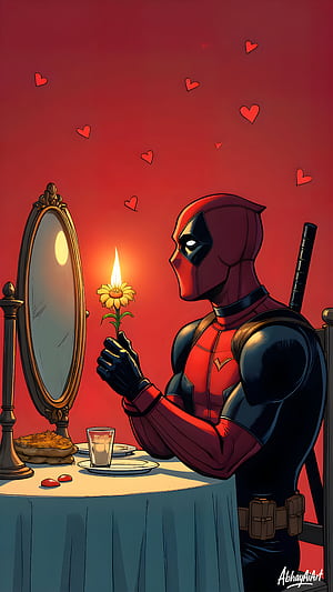 Deadpool, Anime, Deadpool, Deadpool 2 phone wallpaper