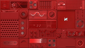 MKB Modules Red, technology, MKB wallpaper