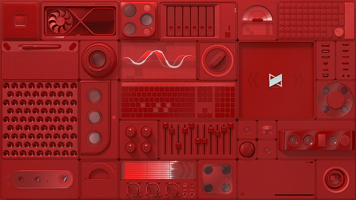 MKB Modules Red, technology, MKB wallpaper
