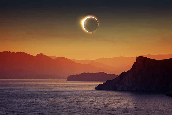 Solar Eclipse  , eclipse, nature wallpaper