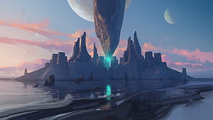 Sci Fi, landscape wallpaper