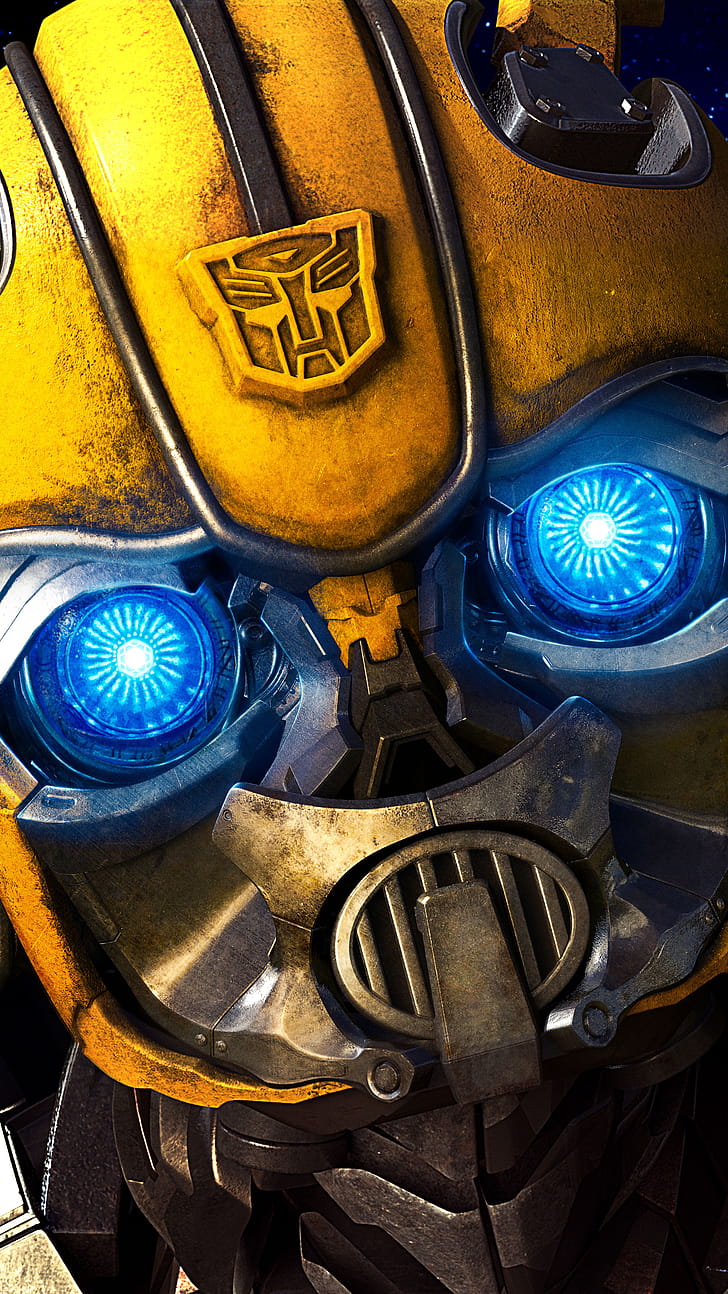Close-up, Bumblebee phone wallpaper