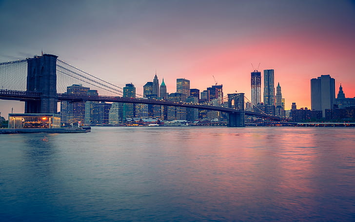 Brooklyn Bridge, , Background wallpaper