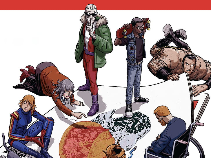 Comic, Doom Patrol wallpaper