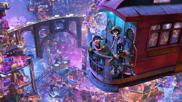 Coco, Pixar wallpaper