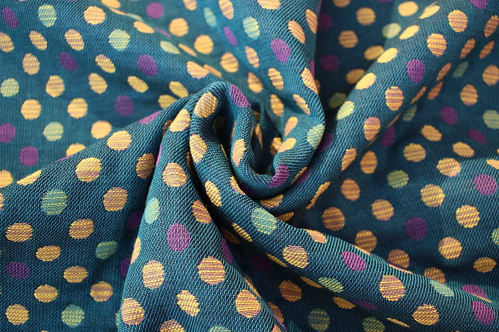 Textile, Polka Dot wallpaper