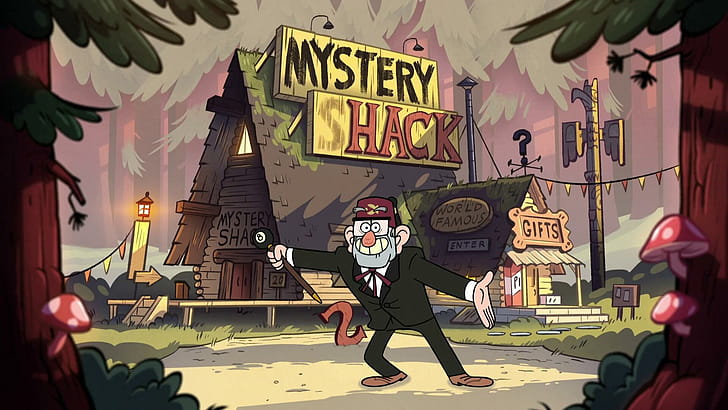 Grunkle Stan, Gravity Falls wallpaper