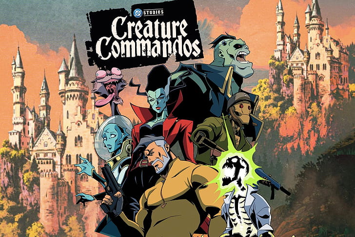 Creature Commandos : Epic Monster Squad in Action, creature commandos wallpaper