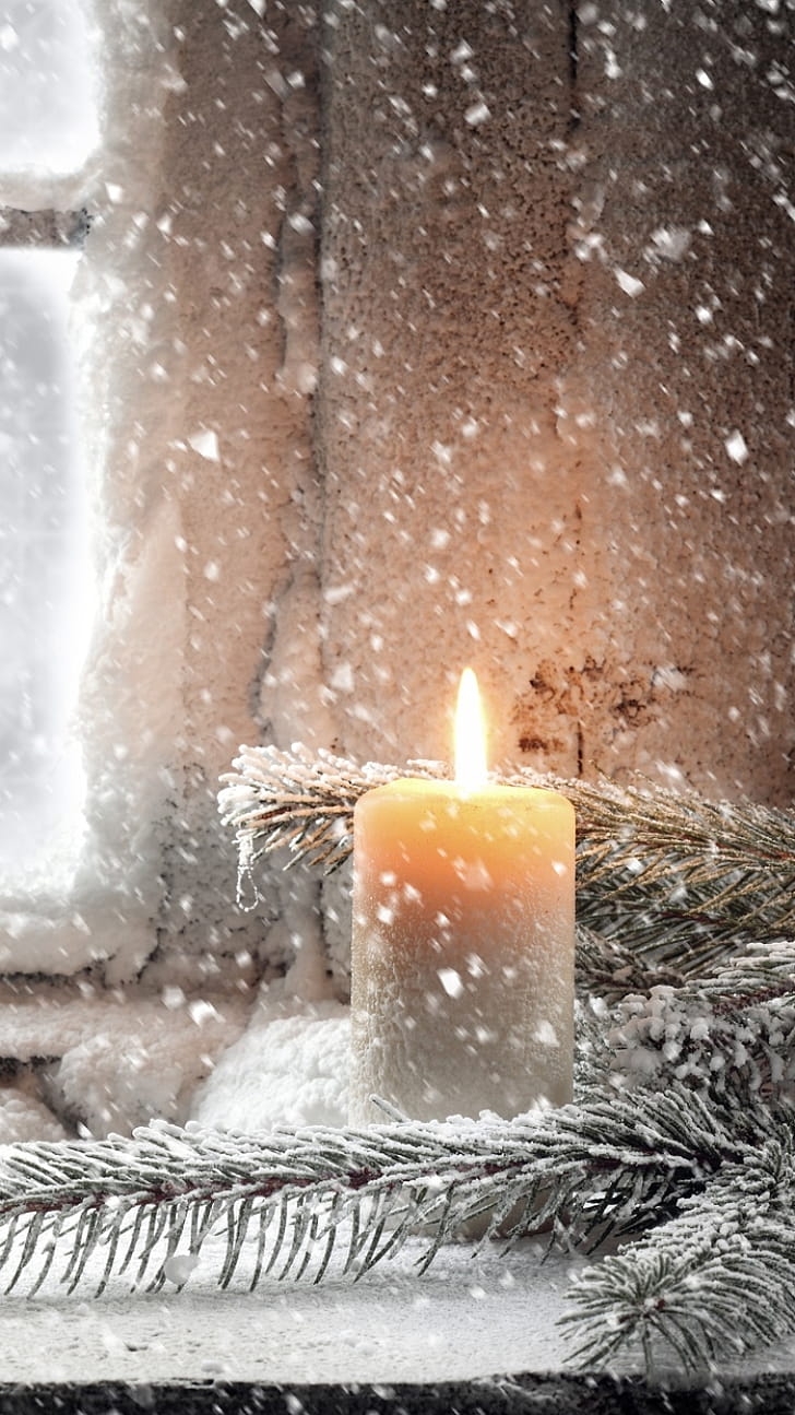 graphy, candle phone wallpaper