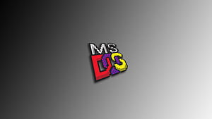 Ms Dos, ms-dos, computer, logo wallpaper