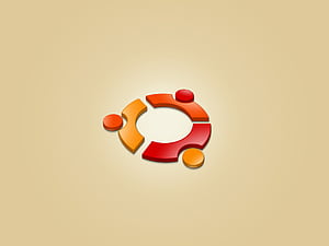 Ubuntu Logo, ubuntu, logo, computer, linux wallpaper