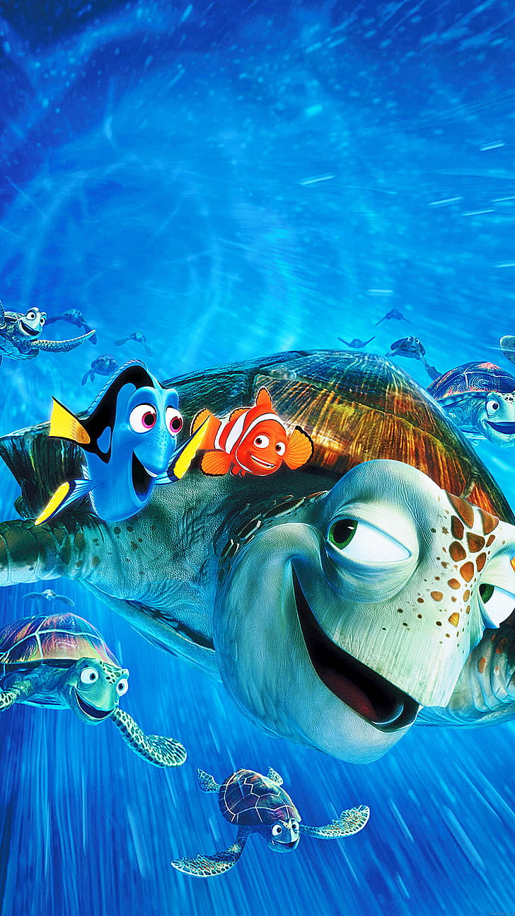 Finding Nemo, Disney, , Papers phone wallpaper