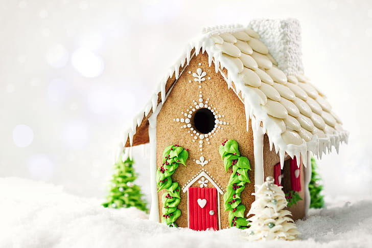 Sturdy gingerbread house, Building tips, Structural integrity, Culinary engineering wallpaper