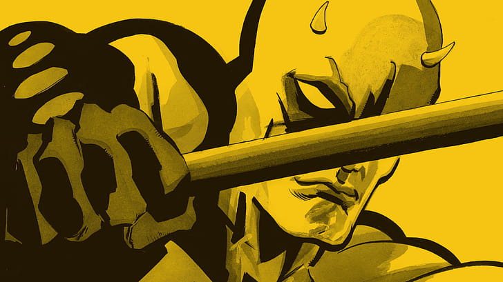 Comic, Daredevil: Yellow wallpaper