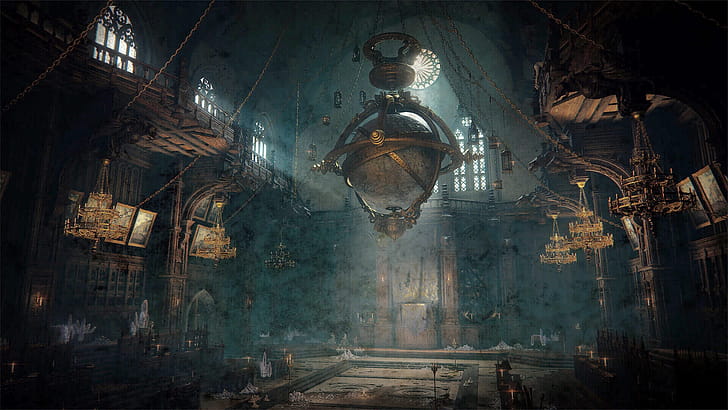 Elden Ring  — Clockwork Cathedral, Elden Ring wallpaper