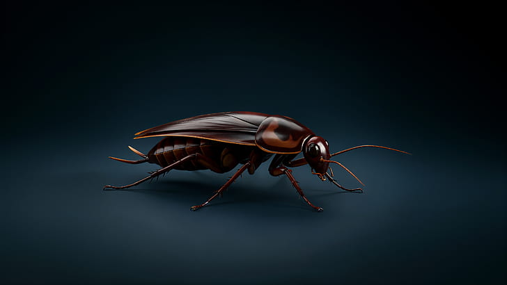 Midnight Cockroach —, Insect wallpaper