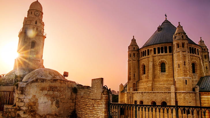 Dormition Abbey, Jerusalem wallpaper