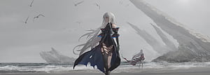 Skadi Arknights 10k, arknights, games, anime-girl, anime, artist, artwork, digital-art wallpaper