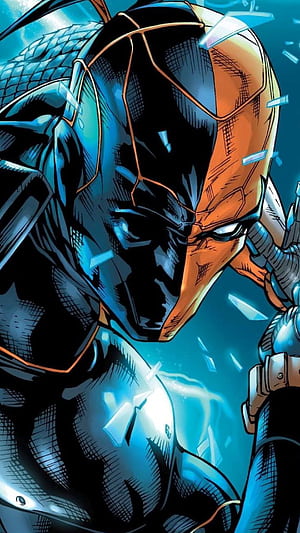 Comics, DC, Deathstroke, phone wallpaper