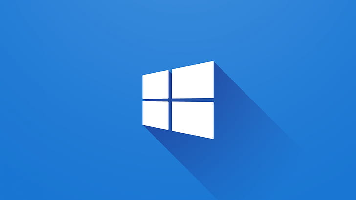 Microsoft, Windows 10,  , Blue wallpaper