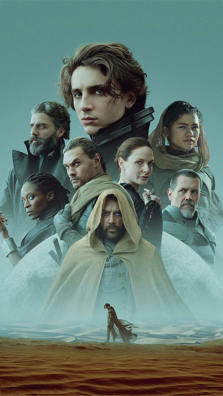 Poster, Dune phone wallpaper