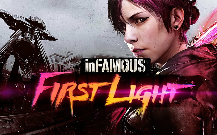 First Light poster, inFAMOUS wallpaper