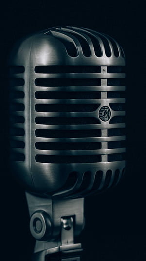 Microphone, Jazz phone wallpaper