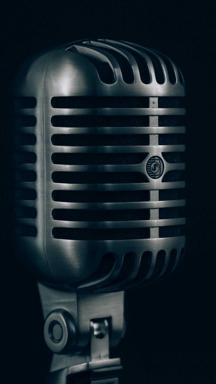 Microphone, Jazz phone wallpaper